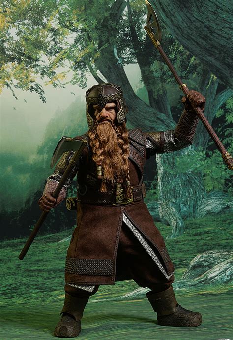 Review And Photos Of Gimli Lord Of The Rings Sixth Scale Action Figure