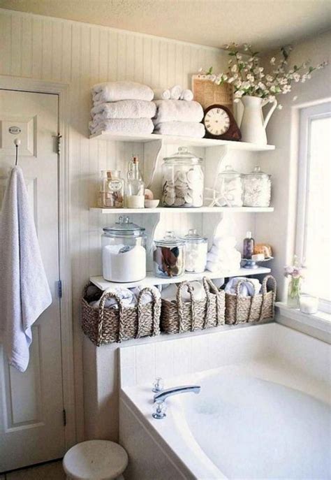 And many more… maximizing the wall space. Functional Bathroom Shelves Ideas for Organized Space ...