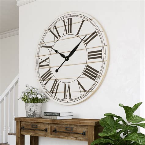 Farmhouse Wall Clock Decor Farmhouse Wall Clocks Rustic Wall Clocks