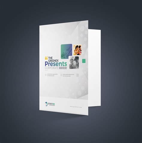 Vega Professional Corporate Presentation Folder Template 001235