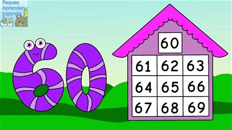 La Familia Del 60 Para Niños Aprender A Contar Números Del 60 Al 69
