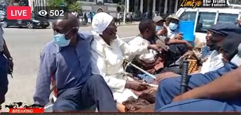 Breaking War Veterans Sing Revolutionary Songs During Arrest In Harare Zimeye