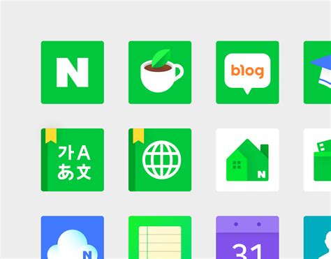 Behance Naver Square Icon Https Behance Net Gallery Naver