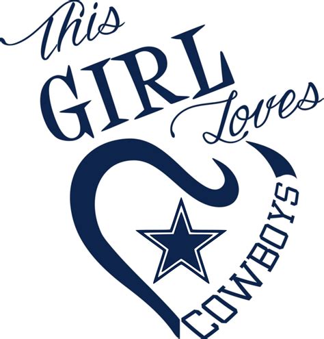 Updates, scores, schedules and stats, for dallas, allen, plano, frisco, southlake, desoto, duncanville and beyond. This Girl Loves Dallas Cowboys SVG File