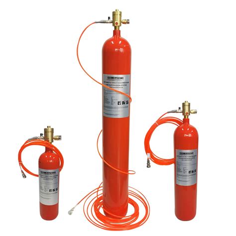 Direct High Pressure Co2 Fire Suppression System Activated By Fire