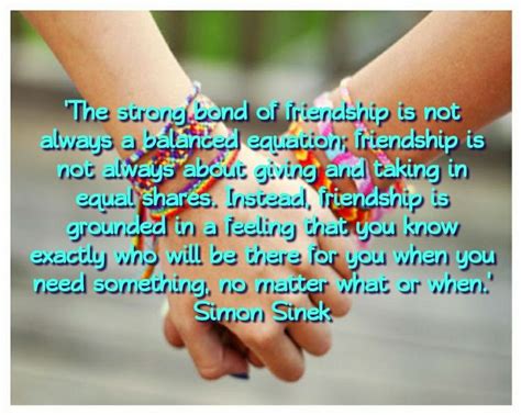 The Strong Bond Of Friendship Is Not Always A Balanced Equation