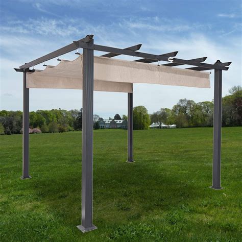 Pergola fabric replacements provide your existing pergola the shade and style it needs. This is a REPLACEMENT CANOPY for the Coolaroo Constantine ...