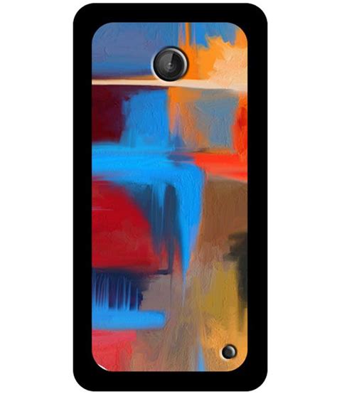 Zapcase Back Cover For Nokia Lumia 630 Multicolor Printed Back