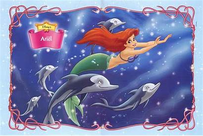 Mermaid Ariel Disney Princess Wallpapers Dolphins Fanpop
