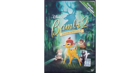 Dvd Animatie Bambi 2 Original Dublat Si Cu Subtitrare In Limba