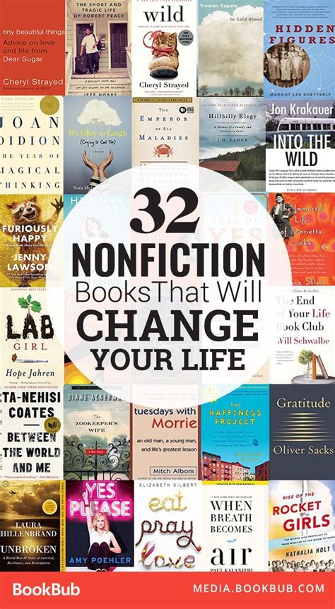 32 Inspirational Nonfiction Books For Adults That Will Change Your Life