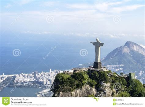 Christ The Redeemer Rio De Janeiro Brazil Royalty Free