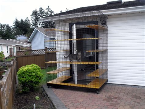 Outdoor Cat Enclosure On Wheels Beautiful World Living Environments