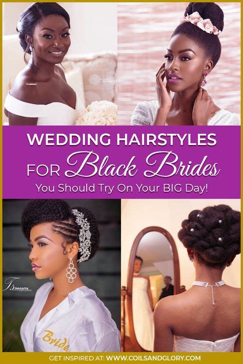 30 Beautiful Wedding Hairstyles For African American Brides Coils And Glory Natural Hair