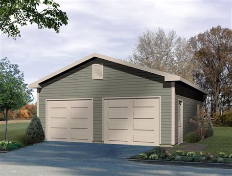 Garage Plan 49013 2 Car Garage Traditional Style