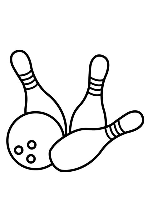 Coloring Pages Bowling For Kids Learn Colors Painting For Kids And
