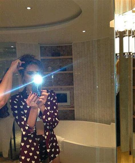Victoria Beckham Snapped A Mirror Selfie While Shooting With Fashion
