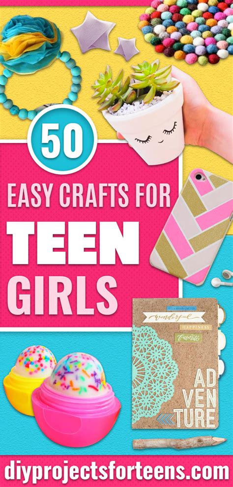 50 Easy Crafts For Teen Girls Diy Projects For Teens