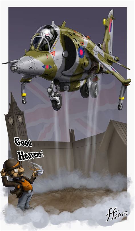 Cartoon Harrier By 14 Bis On Deviantart
