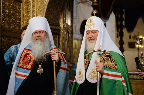Patriarch Kyrill Congratulates Metropolitan Tikhon Of All America