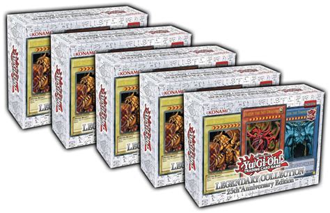 Yu Gi Oh Legendary Collection 25th Anniversary Edition Display