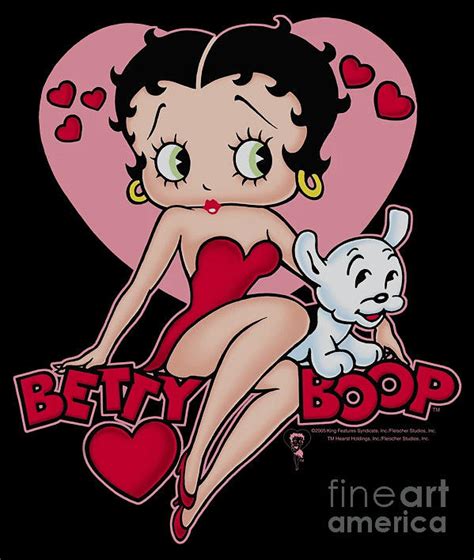 Betty Boop Digital Art By Savannah Ivarsson Fine Art America