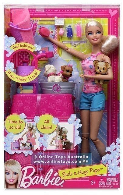 Barbie Suds And Hugs Pups Online Toys Australia