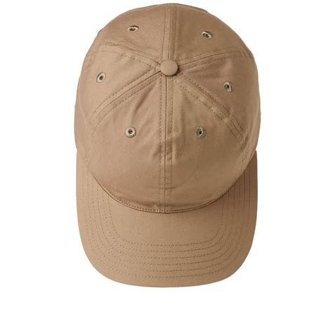 Our Legacy Ball Cap Tan Fine Gabardine End