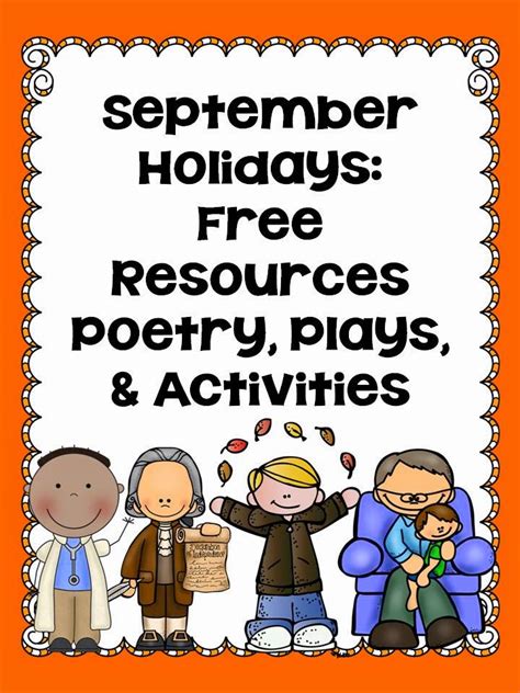 Lmn Tree September Holidays Free Resources Poems Plays And Activities