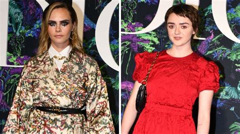 Cara Delevingne To Maisie Williams International Celebs At Dior Mumbai