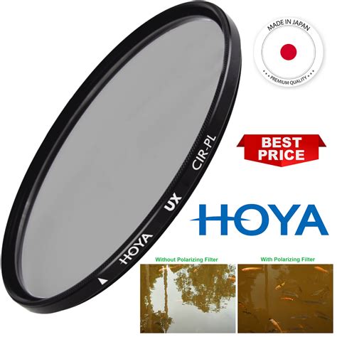 Hoya 82mm Ux Circular Polarizer Cir Pl Filter