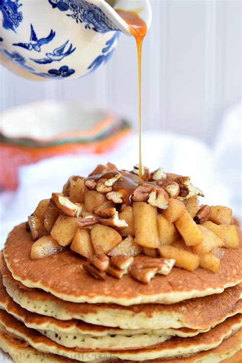 Caramel Apple Pecan Pancakes Home Made Interest