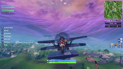 Where To Fly A Plane Locations Fortnite Season 7 Youtube