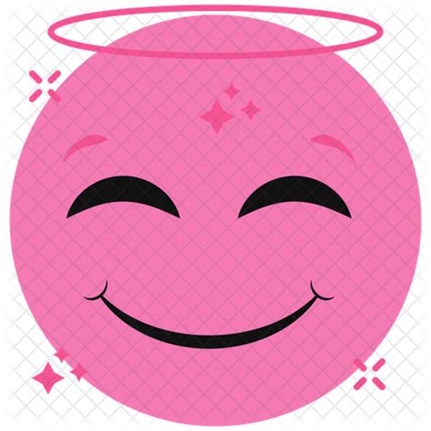 Blessed Emoji Emoji Icon Download In Flat Style