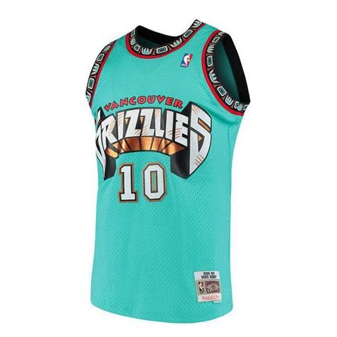 Camiseta Retro Nba Mike Bibby Vancouver Grizzlies Basket World