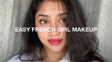 easy french girl makeup youtube