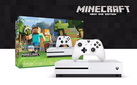 Xbox One S 500gb Minecraft Bundle Limited Edition Novo R 129900 Em