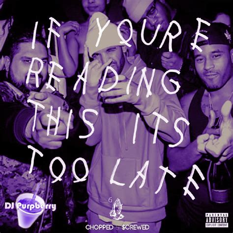 If Youre Reading This Its Too Late Download Album By Drake