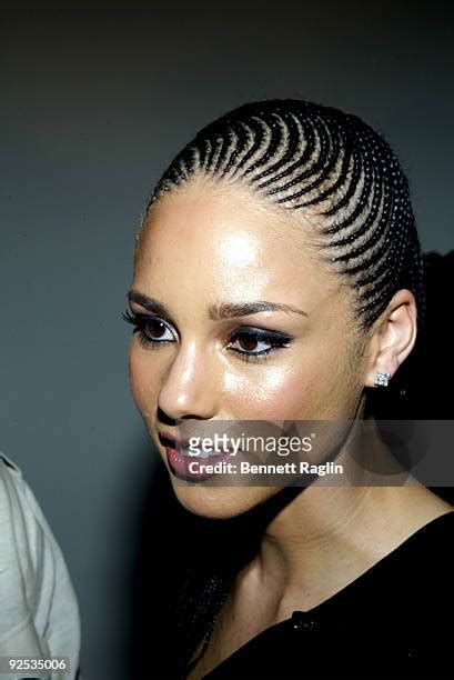 Alicia Keys Cornrows Photos And Premium High Res Pictures Getty Images