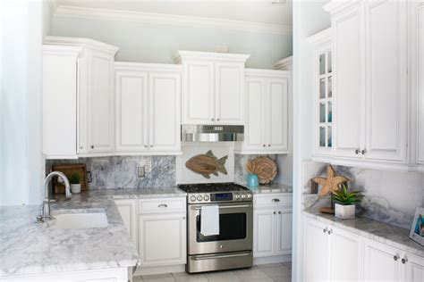See more ideas about kitchen remodel, kitchen design, kitchen inspirations. Coastal Kitchen and Family Room - The Lilypad Cottage