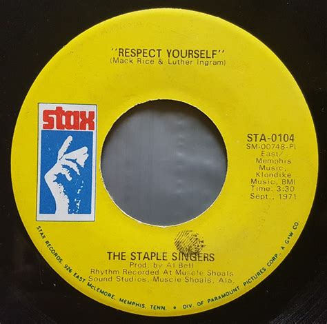 The Staple Singers Respect Yourself 1971 Plastic Products Pressing Vinyl Discogs