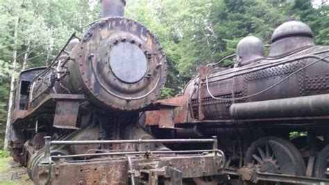 Find The Abandoned Locomotives In The North Maine Woods Abandoned