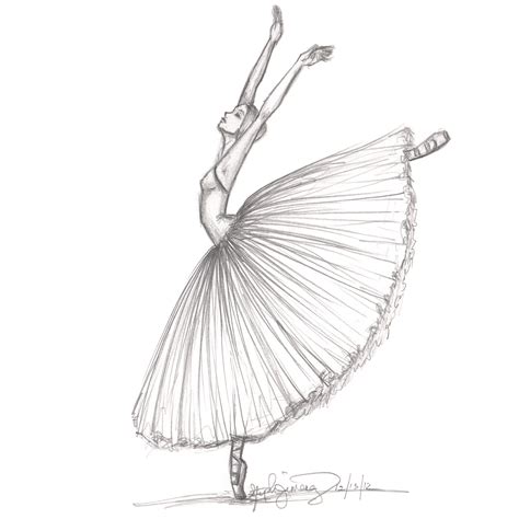 Simple Dance Drawings At Explore Collection Of