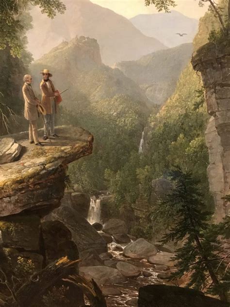 Art Closely Looking At Kindred Spirits By Asher Brown Durand Arts