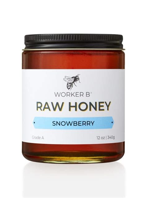 Snowberry Raw Honey Worker B Worker B