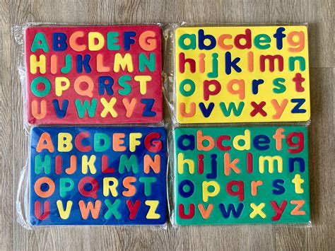 Magnetic Alphabet Foam Puzzles Hobbies And Toys Toys And Games On Carousell
