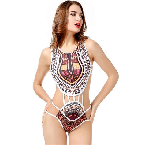 Buy 2018 New Indian Indigenous Pattern Bikini Bathing
