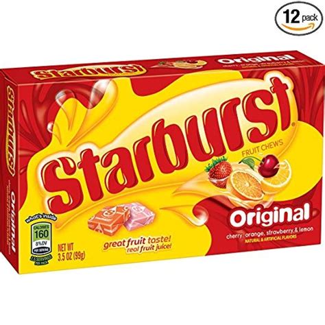 Starburst Original De La Fruta Masticables Caramelo Un 35 Envío Gratis