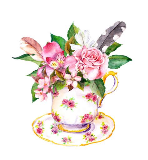 Elegant Tea Party Illustrations Royalty Free Vector Graphics And Clip