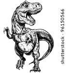 T Rex Dinosaur Outline Free Stock Photo Public Domain Pictures